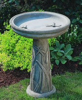 Photo of Campania Dragonfly Birdbath - Exclusively Campania